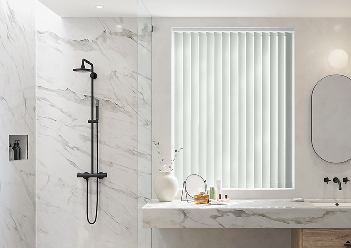 Palermo (Blackout), Light Grey - Vertical Blind - Image 6